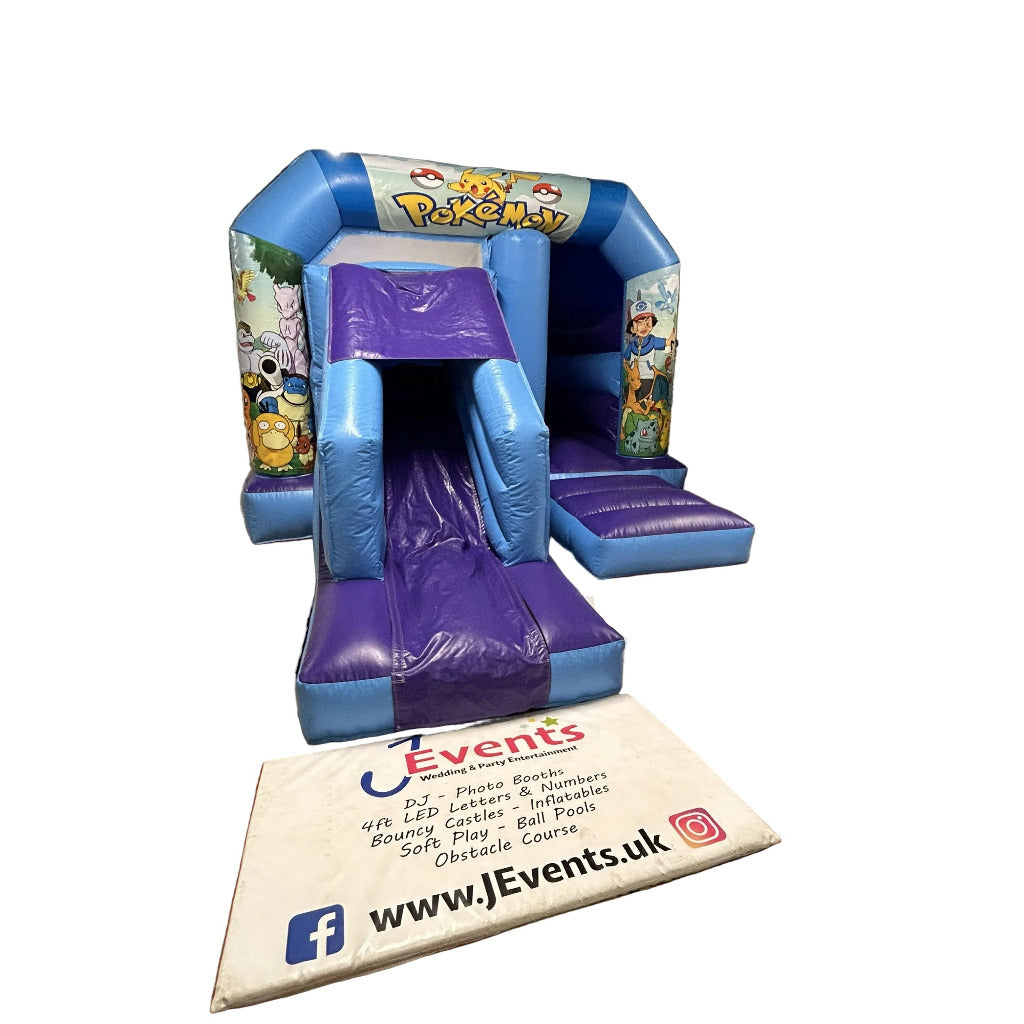 Pokemon 2 Bounce n Slide Blue & Purple