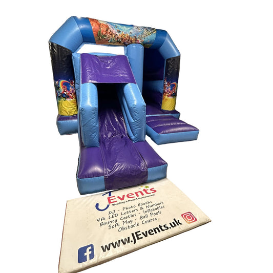 Super Mario Kart Bounce n Slide Blue & Purple