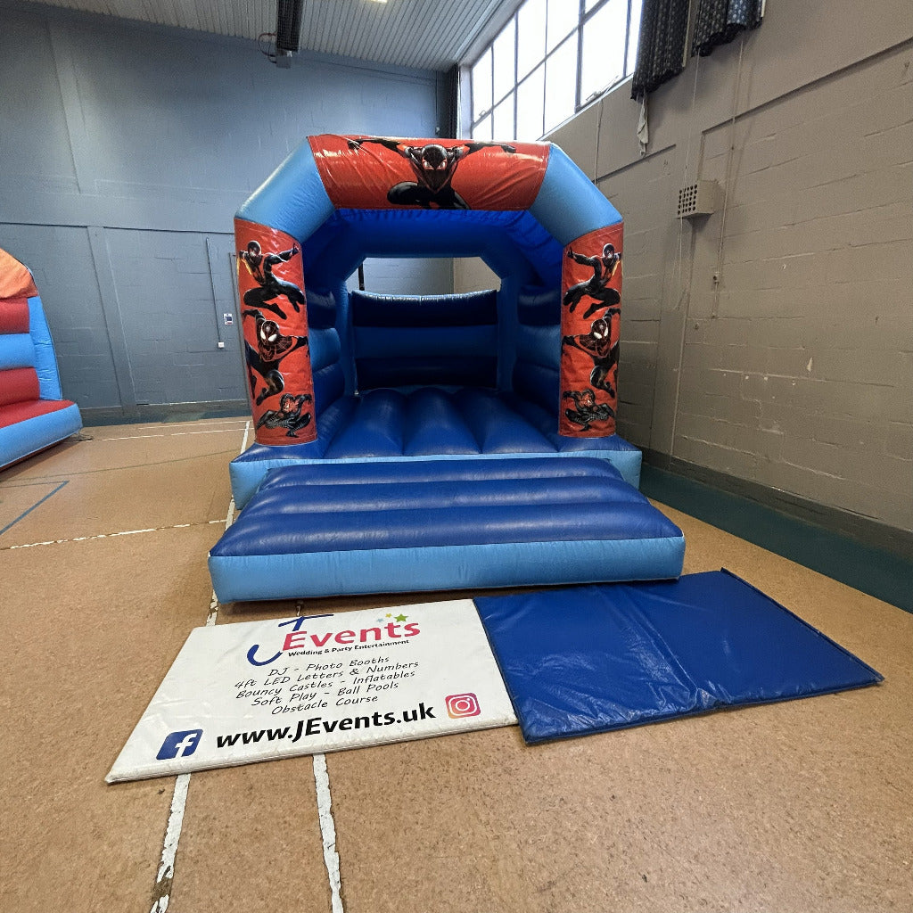 Miles Bouncy Castle Blue & Blue