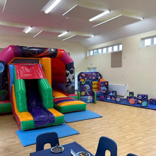 Multicoloured Space Bounce 'n' Slide Package