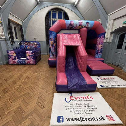 KPop Demon Hunters Purple Inflatable Ball Pool Air Juggler