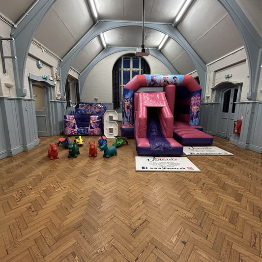 KPop Demon Hunters Purple Inflatable Ball Pool Air Juggler