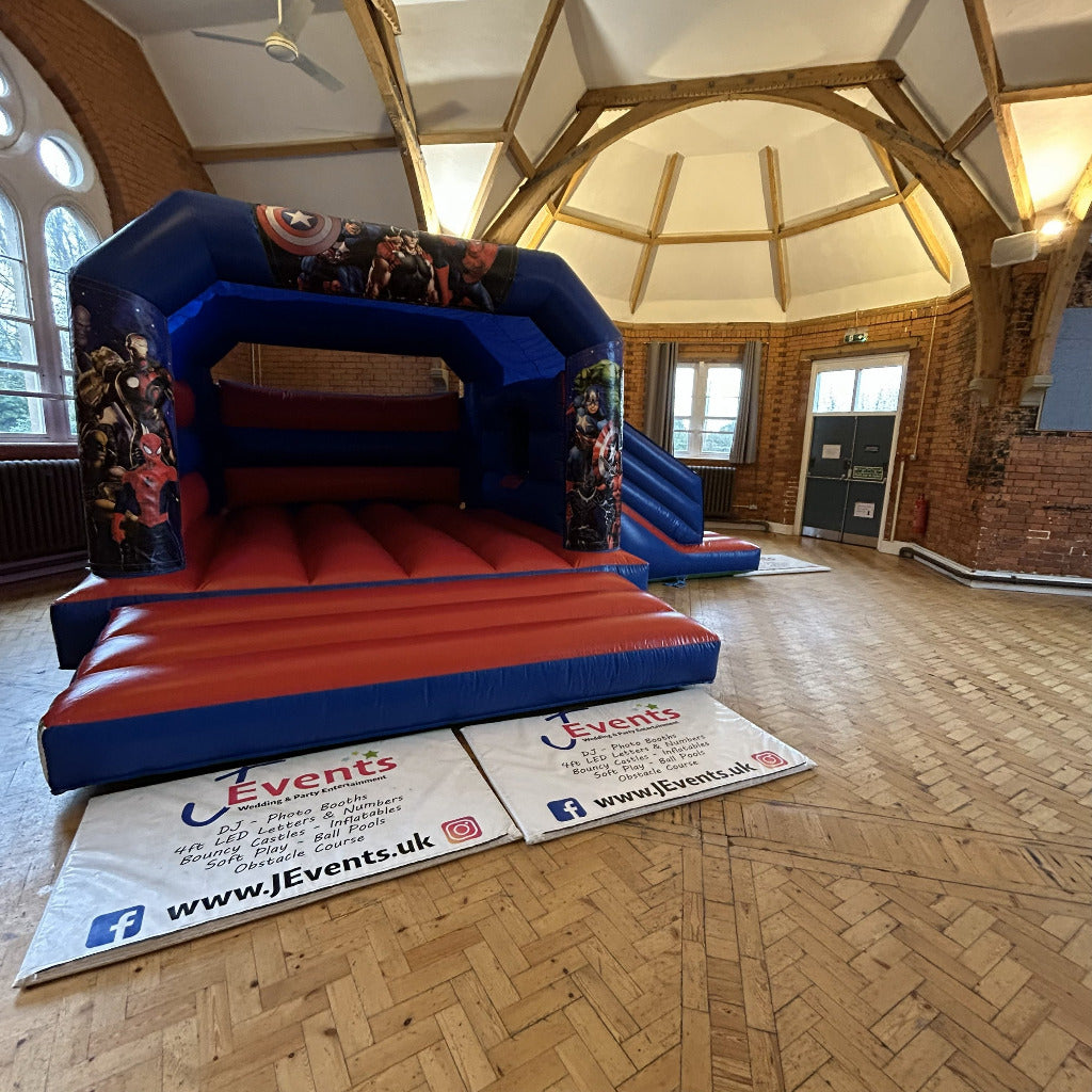 Superhero Red & Blue Bounce 'n' Slide Marvel