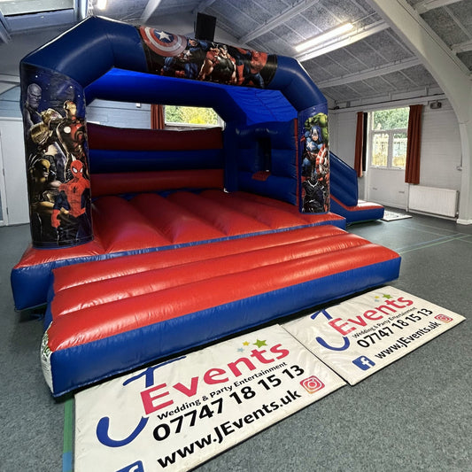Superhero Red & Blue Bounce 'n' Slide