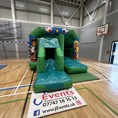 Football Bounce n Slide Green