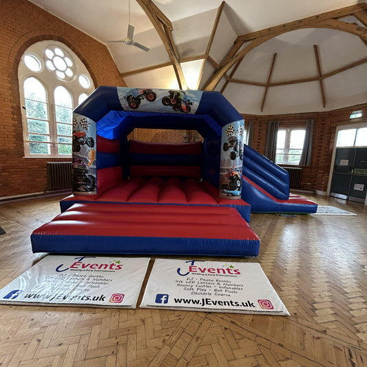 Monster Truck Red & Blue Bounce 'n' Slide