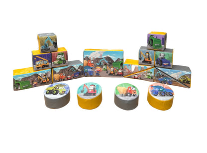 Construction Cartoon Soft Play Shapes