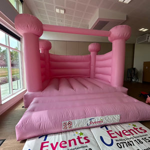 Pastel Pink Bouncy Castle