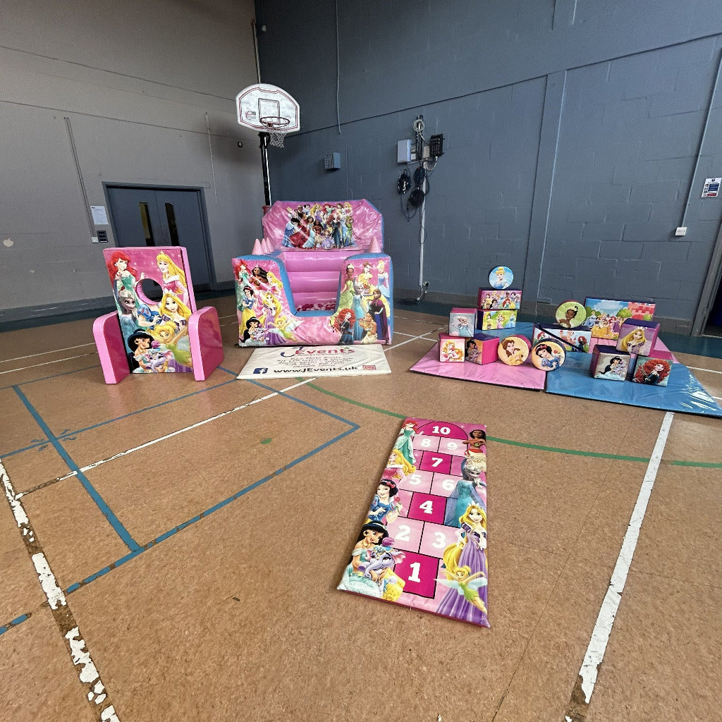 Princess Ball Pool, Soft Play, Hopscotch & Face In The Hole Package