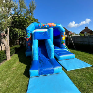 Blue Bounce 'n' Slide