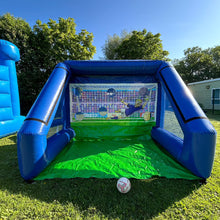 Load image into Gallery viewer, Shoot &#39;n&#39; Score Penalty Shoot-Out Football Inflatable Blue
