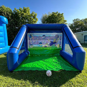 Shoot 'n' Score Penalty Shoot-Out Football Inflatable Blue