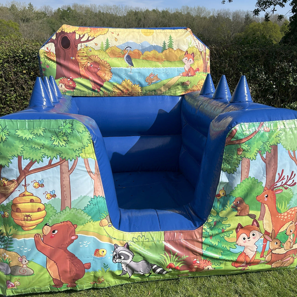 Woodland Blue Inflatable Ball Pool Air Juggler