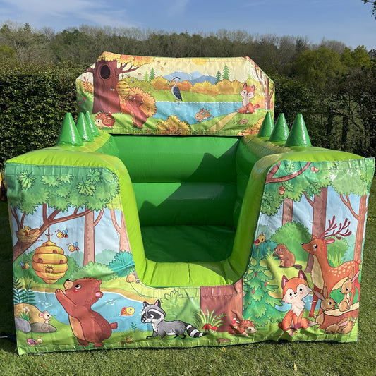 Woodland Green Inflatable Ball Pool Air Juggler