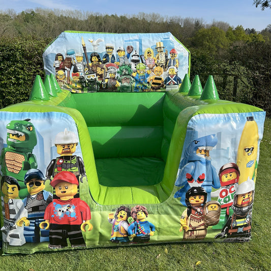 Lego Green Inflatable Ball Pool Air Juggler