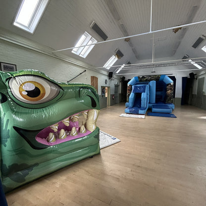 Blue Bounce 'n' Slide Dinosaur 2 Themed