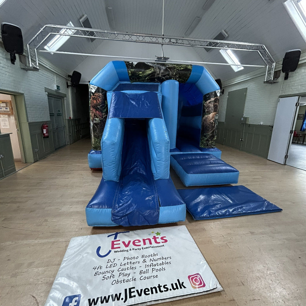 Blue Bounce 'n' Slide Dinosaur 2 Themed