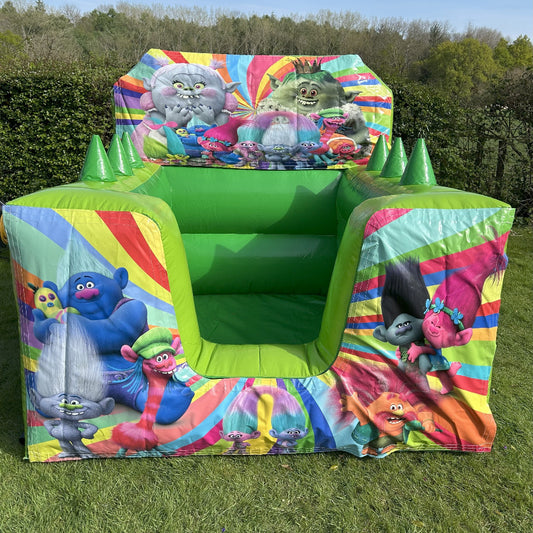 Green Troll Inflatable Ball Pool Air Juggler