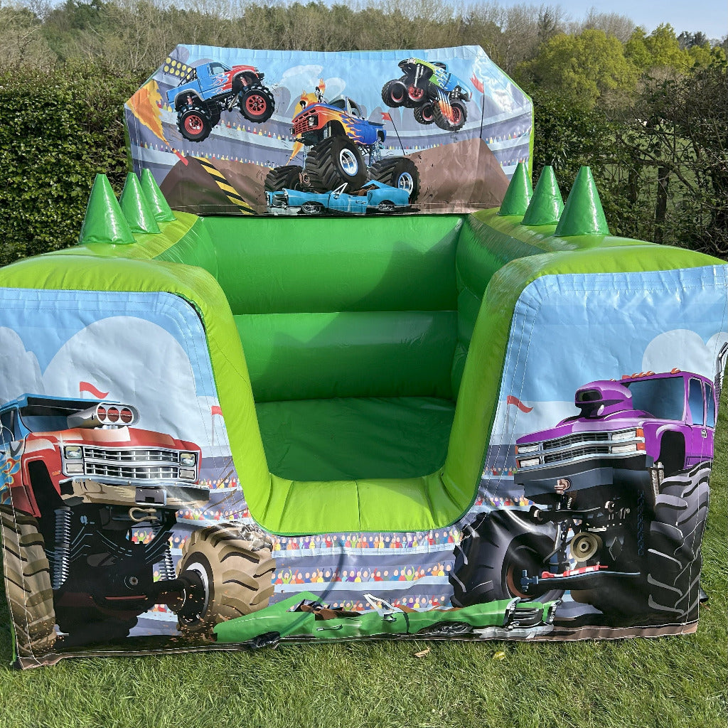 Monster Truck Green Inflatable Ball Pool Air Juggler