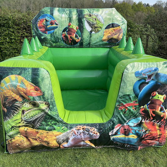Reptiles Green Inflatable Ball Pool Air Juggler