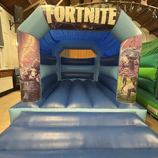 Fortnite 2 Bouncy Castle Blue & Blue