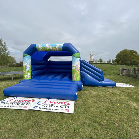 Easter Themed Blue Bounce 'n' Slide