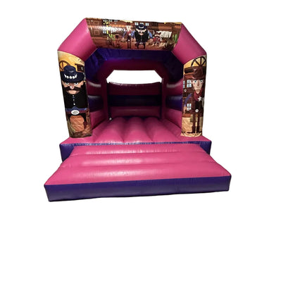 Wild West Bouncy Castle Pink & Purple