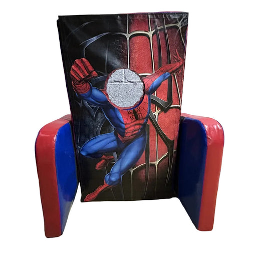 Spiderman ‘Face in Hole’  Peek a Boo Red & Blue