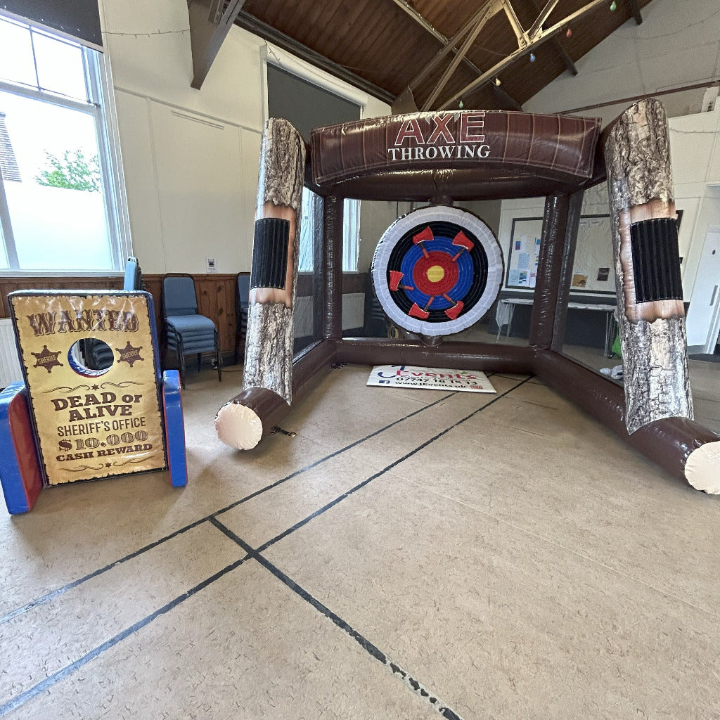 Inflatable Axe Throwing