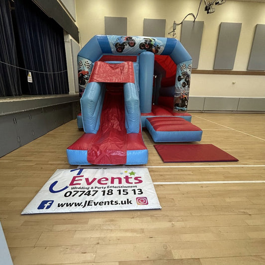 Monster Truck Red & Blue Bounce 'n' Slide