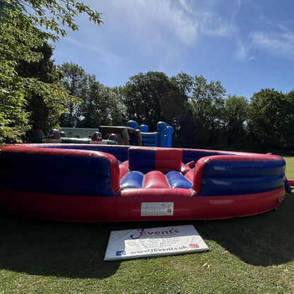 Duel Gladiator Joust Inflatable Red & Blue