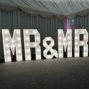 4ft LED MR & MR Letters