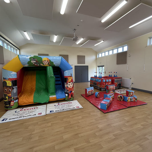 Firefighter / Fireman Junior Slide, Ball Pool & Soft Play Package