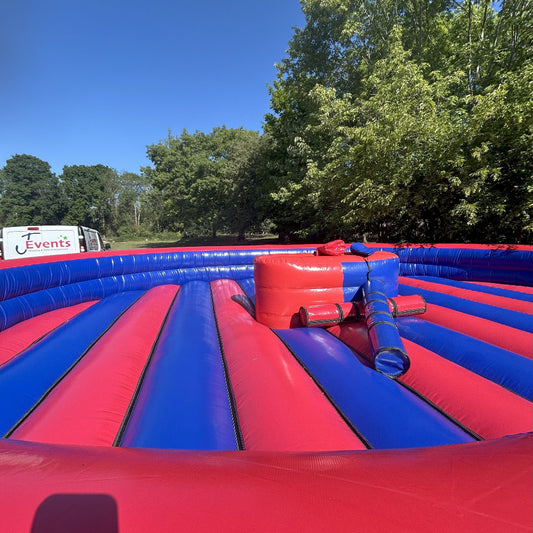 Duel Gladiator Joust Inflatable Red & Blue