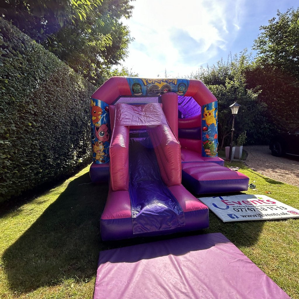 Pokemon Bouncy Castle Pink n Purple