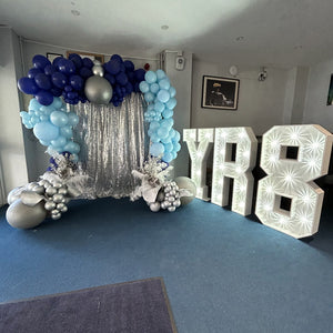 4ft LED Y R Letters & Number 8