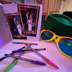 Add Guest Book To Inflatable Photo Booth, Framed Photo Booth or Magic Mirror Photo Booth