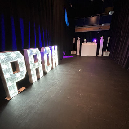 4ft LED PROM Letters