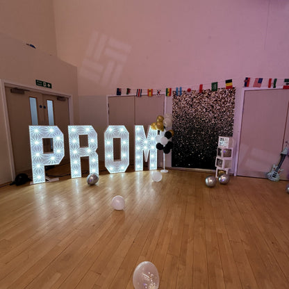 4ft LED PROM Letters