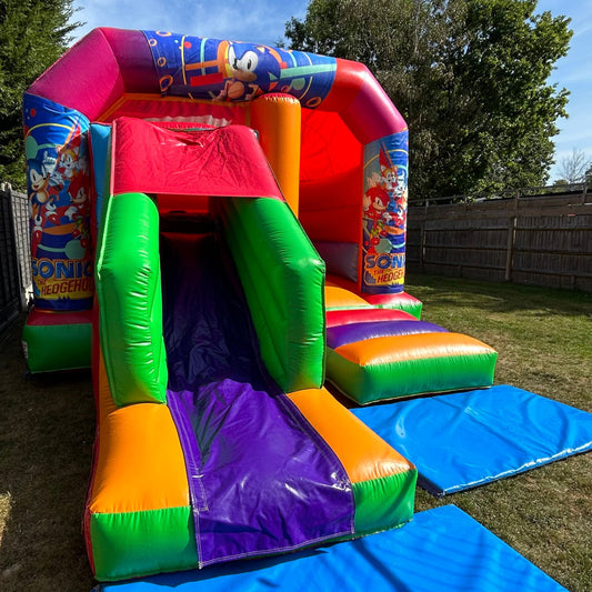 Multicoloured Bounce 'n' Slide Sonic The Hedgehog Themed
