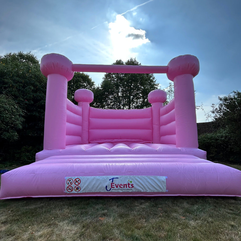 Pastel Pink Bouncy Castle