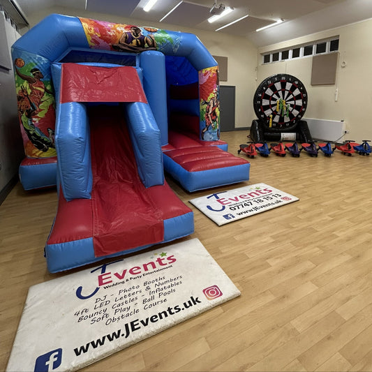 Basketball Red & Blue Bounce 'n' Slide
