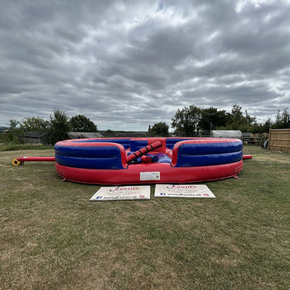 Duel Gladiator Joust Inflatable Red & Blue