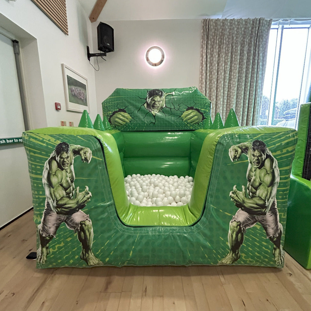 Hulk Green Inflatable Ball Pool Air Juggler
