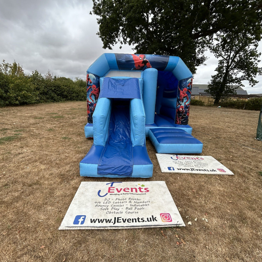 Blue & Blue Bounce 'n' Slide Spiderman 2