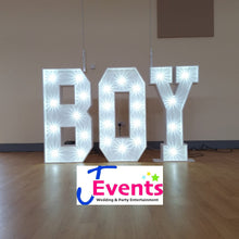 Load image into Gallery viewer, 4ft LED BOY &amp; GIRL Letters
