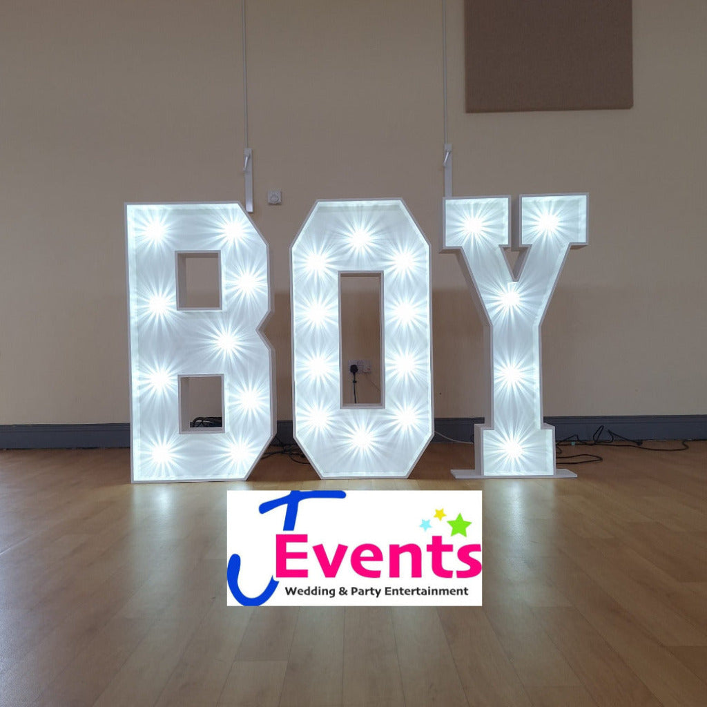 4ft LED BOY & GIRL Letters