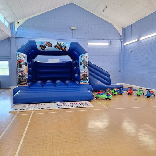 Monster Truck Blue Bounce 'n' Slide