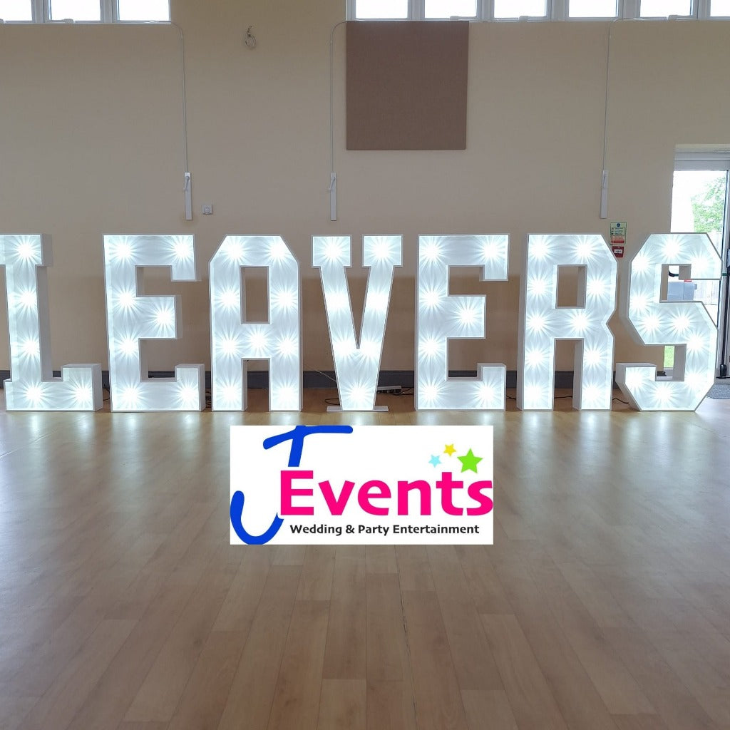 4ft LED LEAVERS Letters