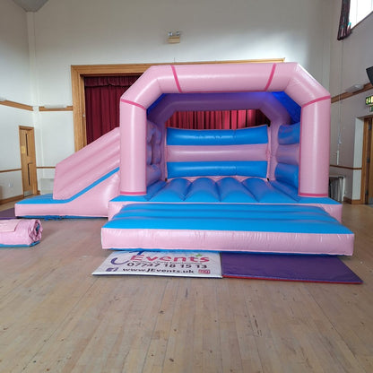 Pastel Pink & Pastel Blue Bounce 'n' Slide Plain
